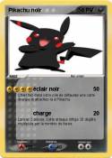 Pikachu noir