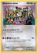 Simpsons anime