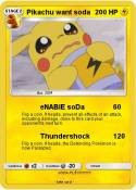 Pikachu want
