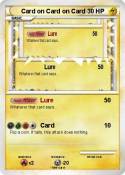 Card on Card