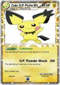 Cute O.P. Pichu