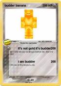 budder banana