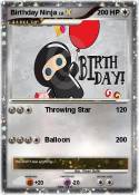 Birthday Ninja