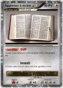 Apprenez à écri
