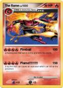 The flame