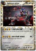 Optimus prime