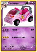 roze wagen
