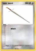 basic sword