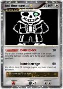 bad time sans