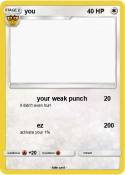 you
