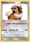 Birthdaypokemon