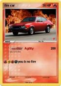 fire car