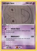 evil epic face