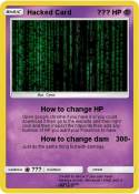Hacked Card