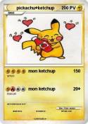 pickachu+ketchup