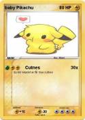 baby Pikachu