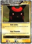 Red Orb Pikachu