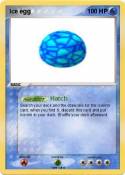 Ice egg