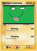 BIRTHDAY SURPRI
