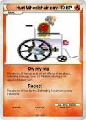Hurt Wheelchair