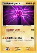 Dark lightning