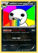 rainbow vomit