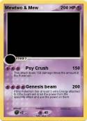 Mewtwo & Mew
