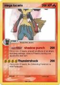 mega lucario