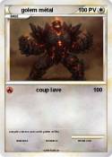 golem métal