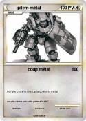 golem métal