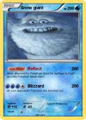 Snow giant