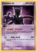 M mewtwo EX