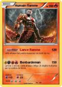 Humain flamme
