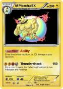 M Picachu EX
