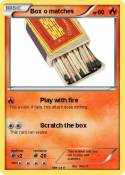 Box o matches