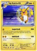 Hp Raichu EX