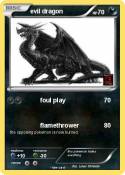 evil dragon