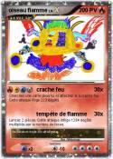 oiseau flamme