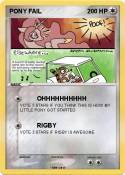 PONY FAIL