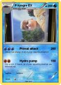 P kyogre EX