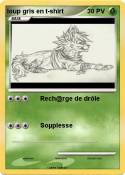 loup gris en