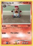 Flaming pig