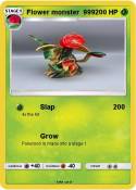 Flower monster