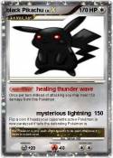 black Pikachu