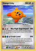Orange Kirby