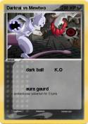 Darkrai vs Mewt