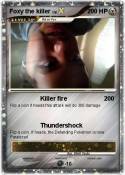 Foxy the killer