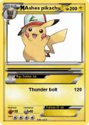 Ashes pikachu