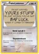 Failed pokemon