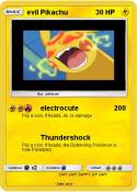 evil Pikachu